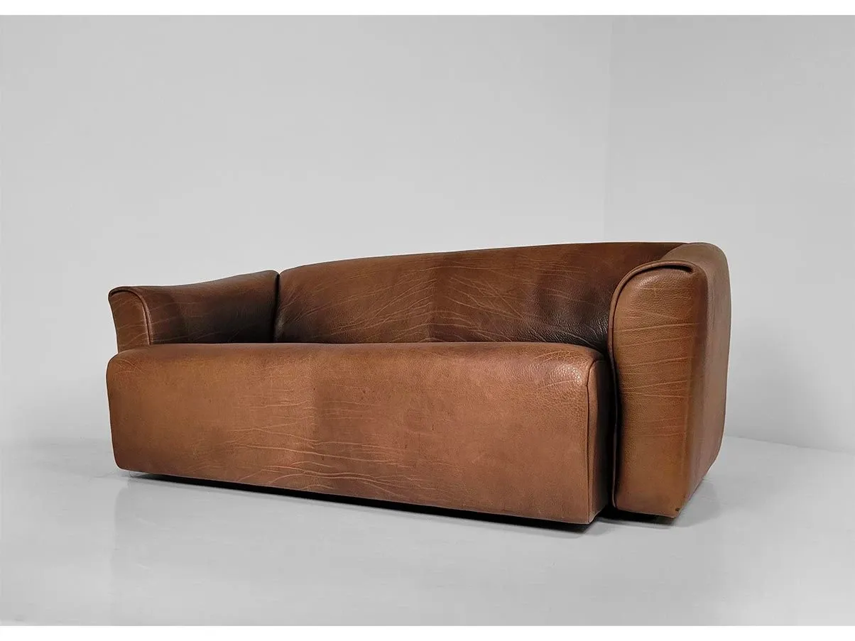 DS-47 three-seater sofa in buffalo leather ('70s) 3