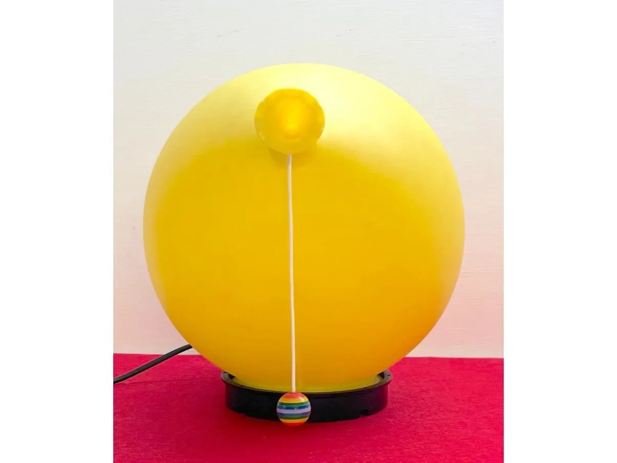Vintage yellow Balloon lamp by Yves Christin (1970s) 3