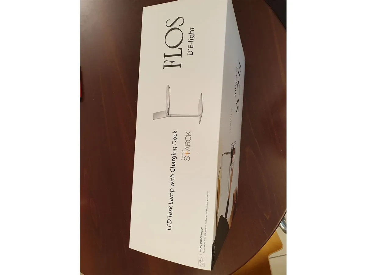 Lampada da tavolo D'E-Light con micro USB (argento), Flos 8