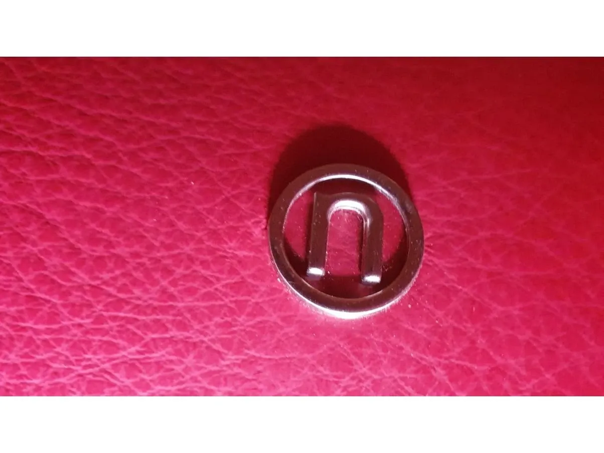 Divano 2 posti in pelle rosso, Natuzzi 1