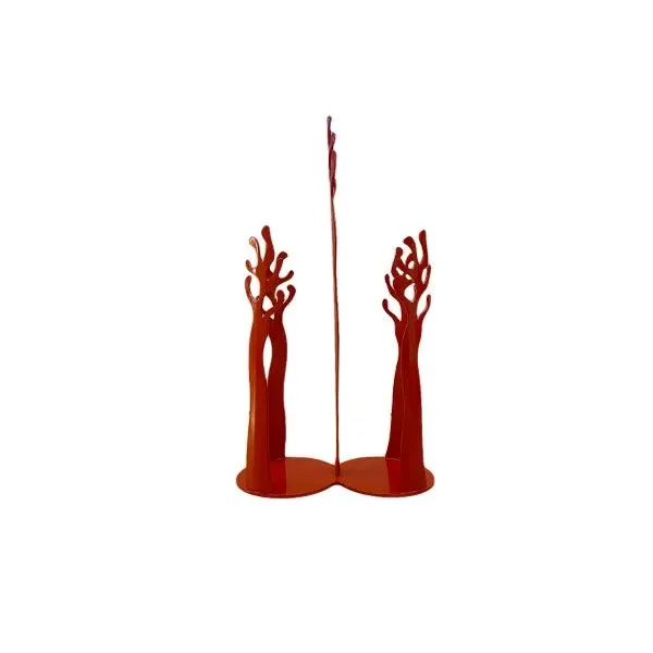 Portabicchieri Mediterraneo in acciaio inox (rosso), Alessi image