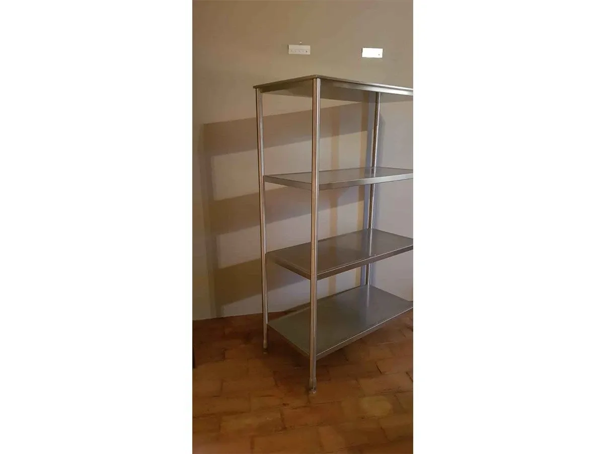 Scaffale da cucina di Antonio Citterio in acciaio, Arclinea 1