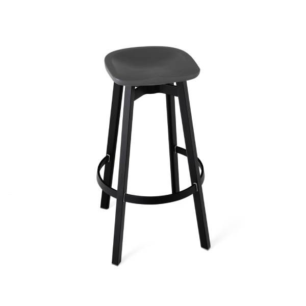 Dark gray SU stool, Emeco image