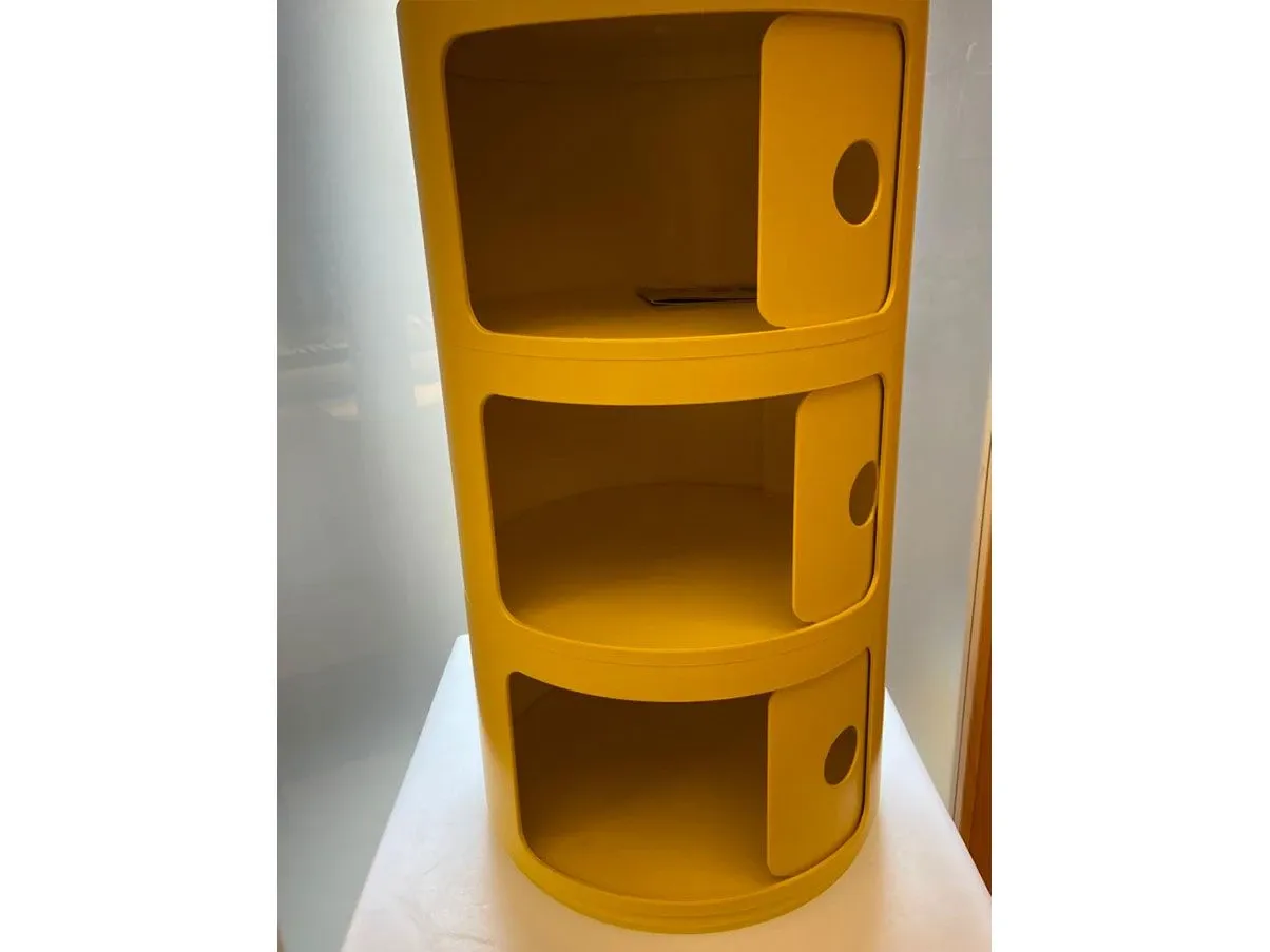 Componibile Bio in materiale sostenibile (giallo), Kartell 1