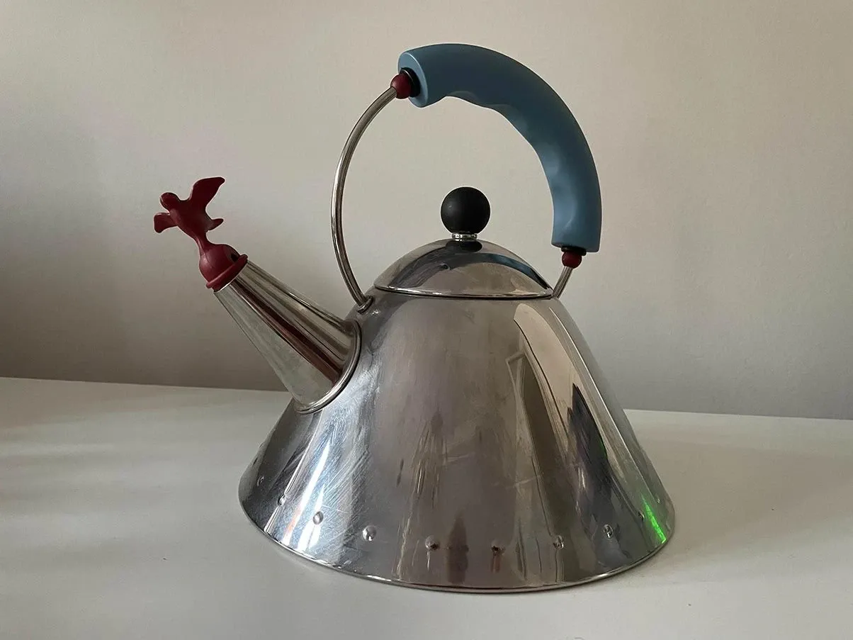 9093 kettle by Micheal Graves in stainless steel 4