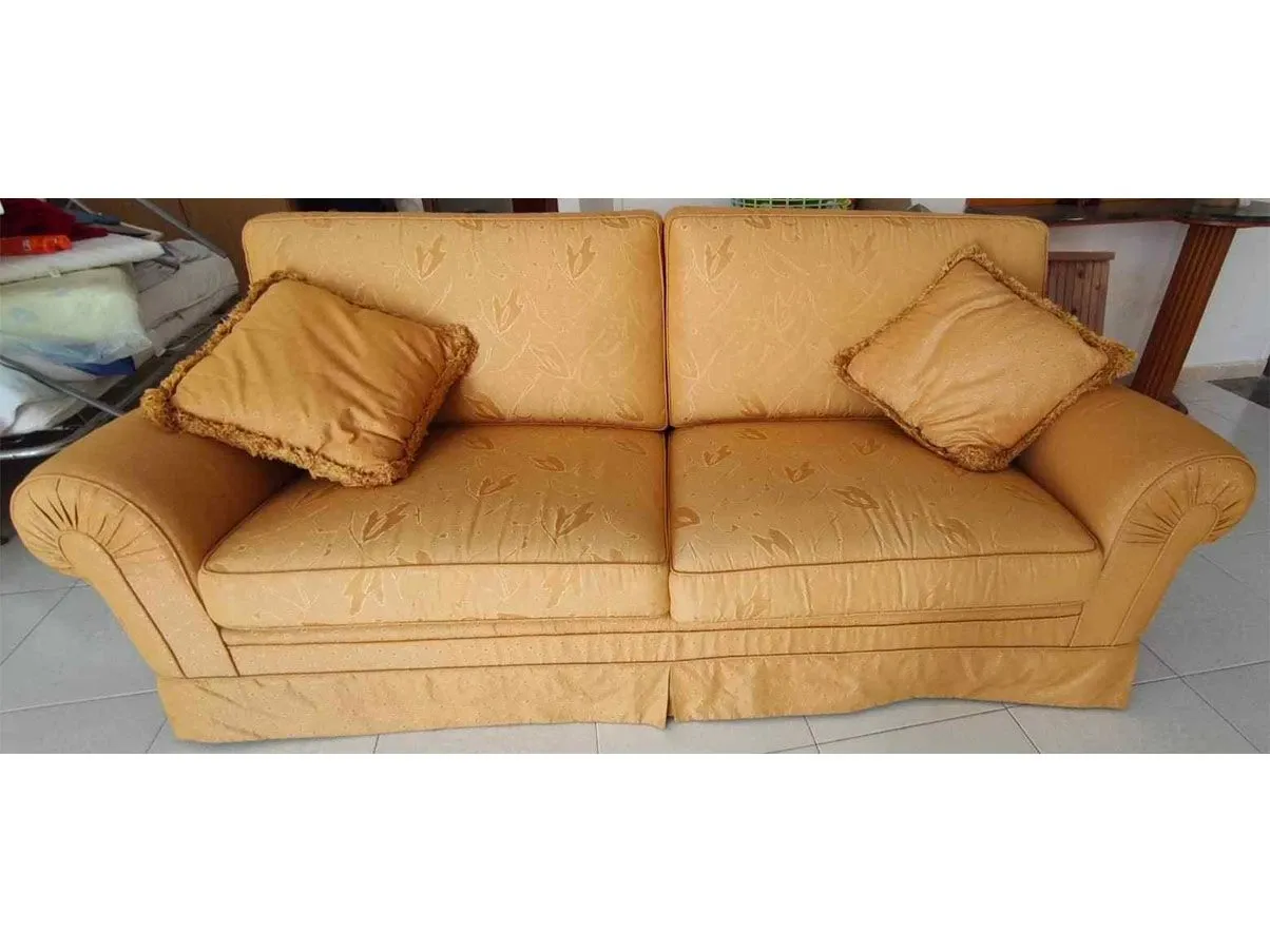 3-seater sofa (golden), Epoque by Egon Furstenberg 2