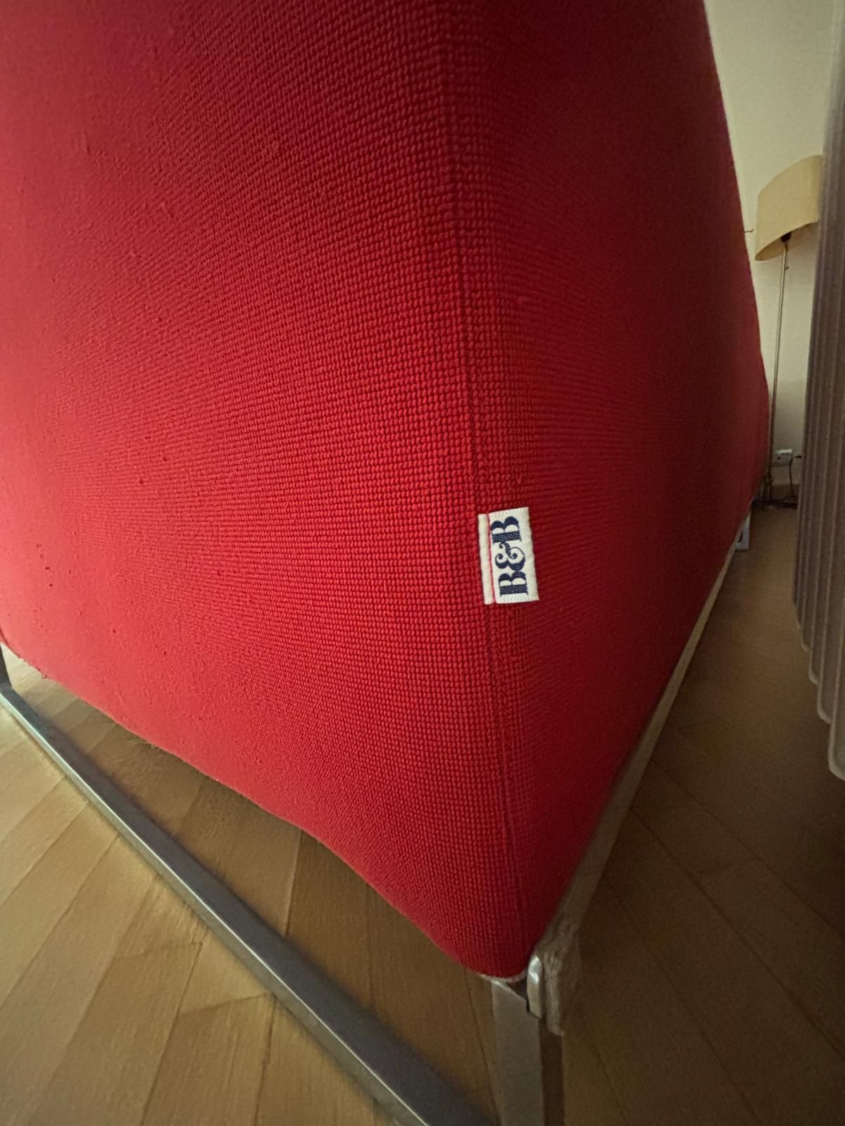 Antonio Citterio 4-Seater Red Sofa Brand