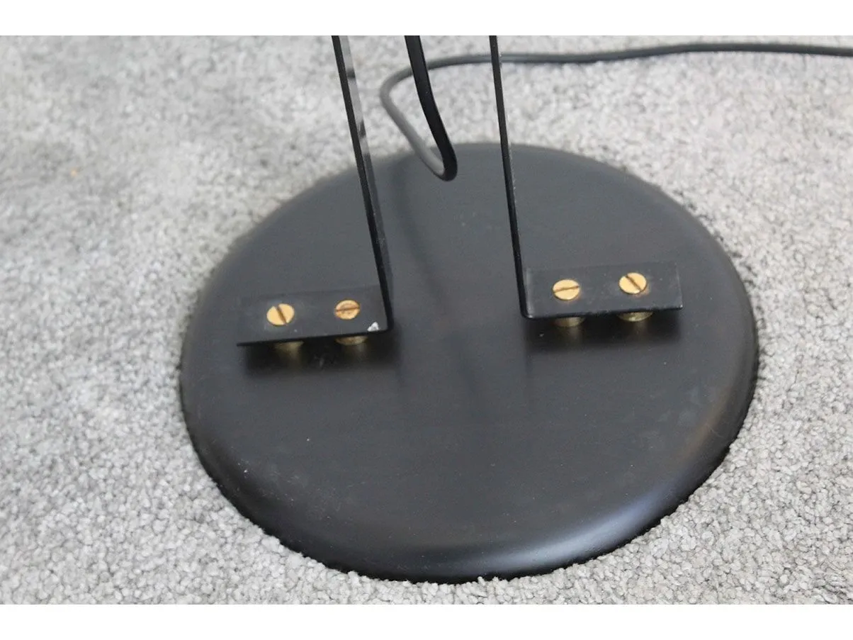 Metal floor lamp (black) 8