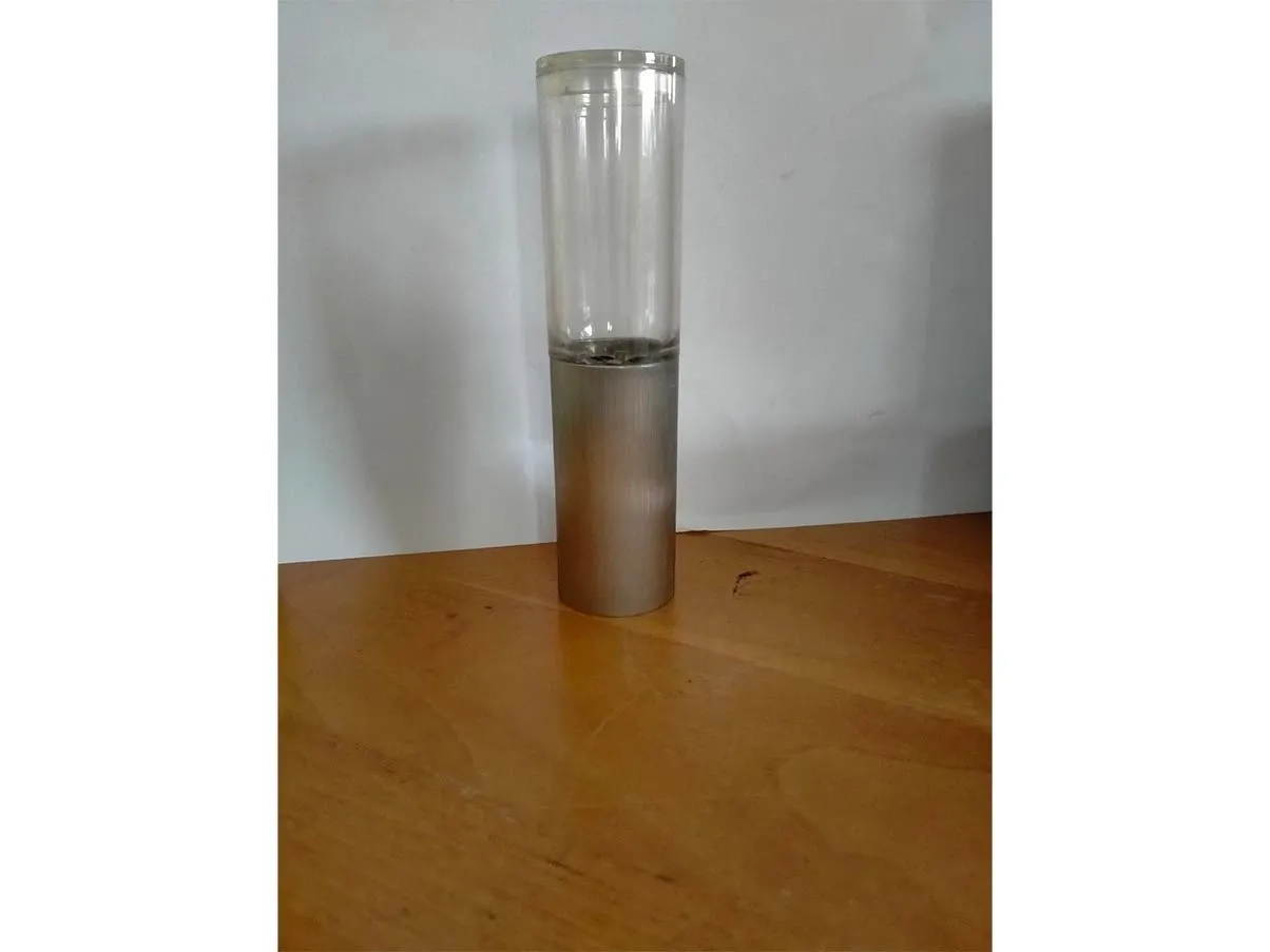 Pepper mill in steel and polycarbonate 2