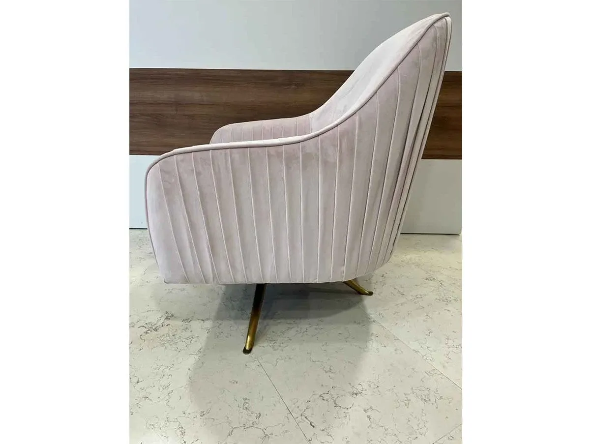 Samt Sessel Zuzi (rosa) 4