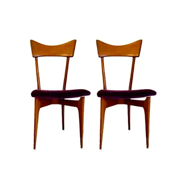 Set 2 sedie vintage di Ico Parisi 1
