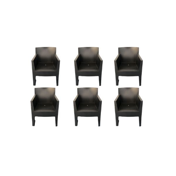 Set di 6 poltroncine Atlantide Toy di Philippe Starck, Driade image