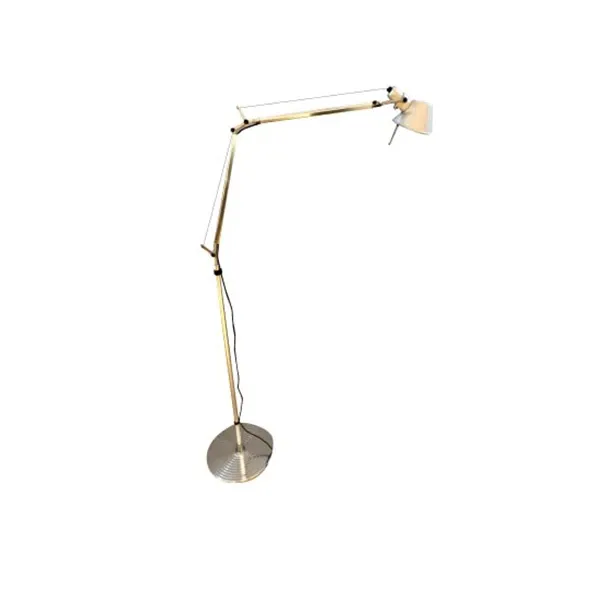 Tolomeo floor lamp in aluminum, Artemide image