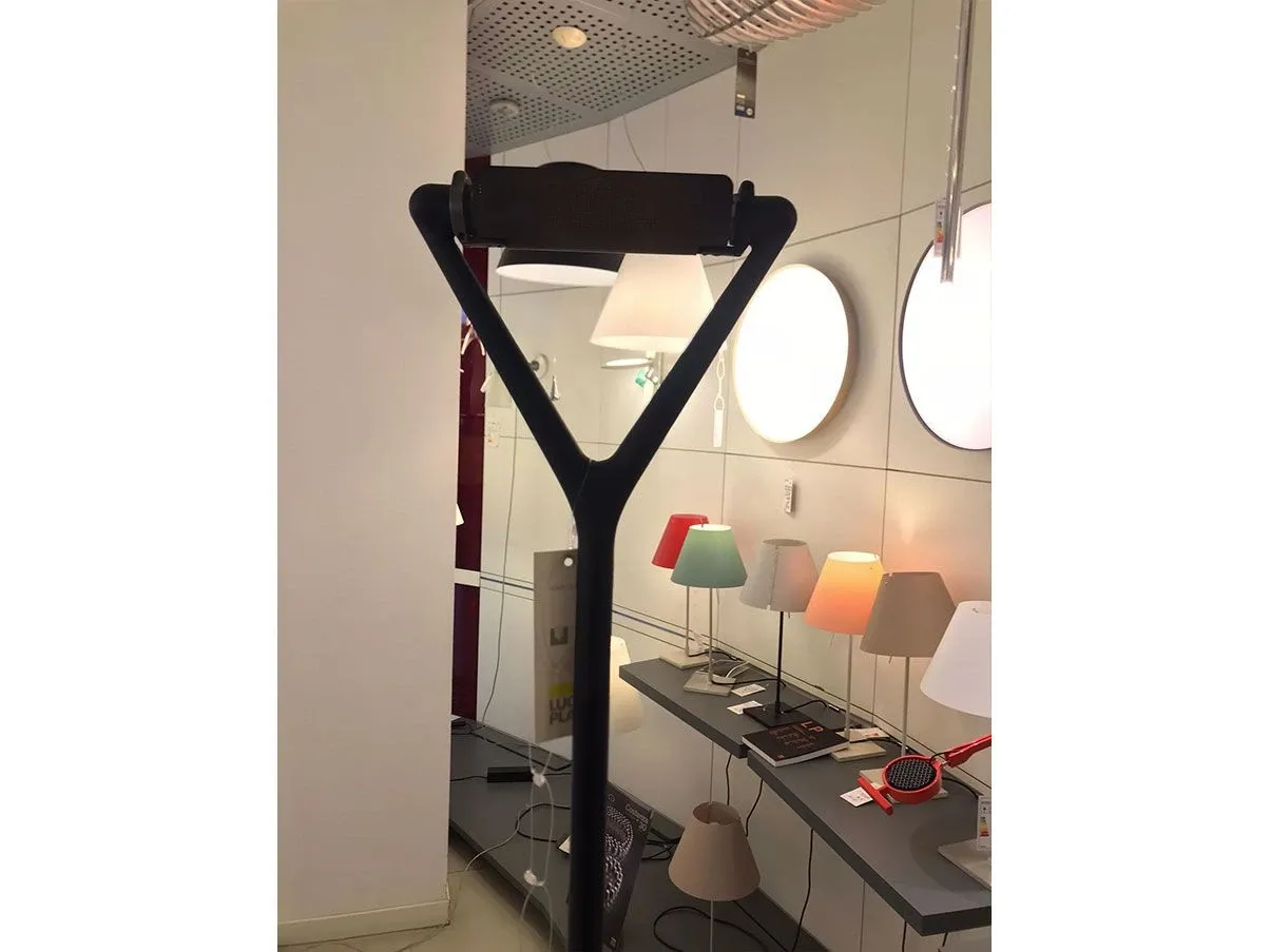 Lola D15 aluminum (black) floor lamp 4