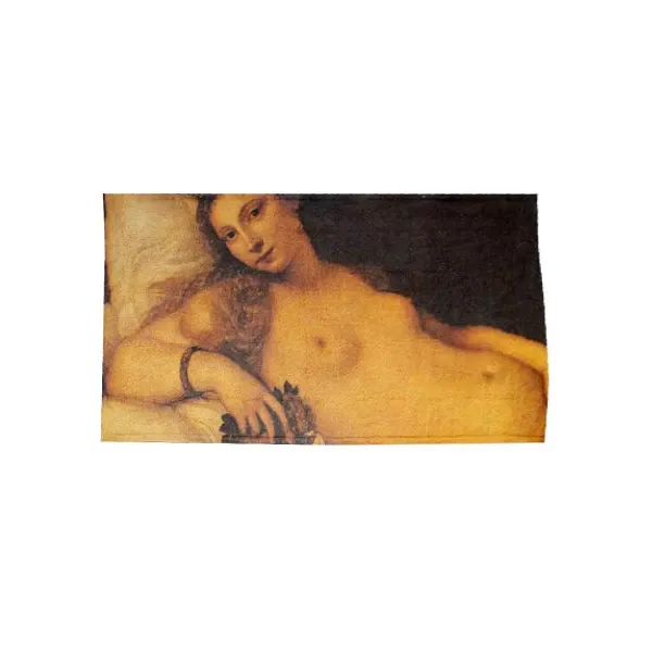 Tapestry with fabric painting by Enzo Mari, Interflex 