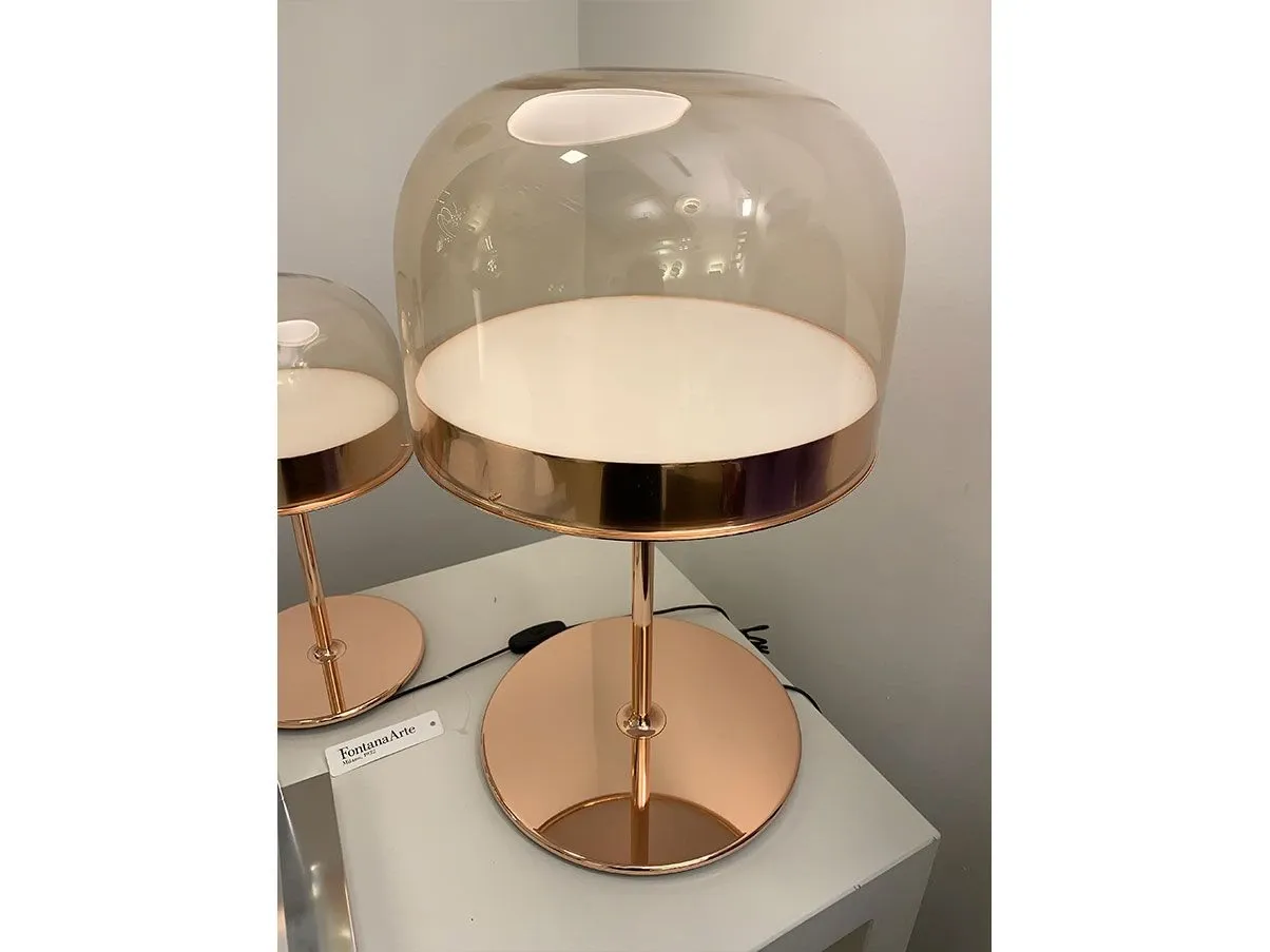 Lampada da tavolo Equatore Large in rame (LED), FontanaArte 