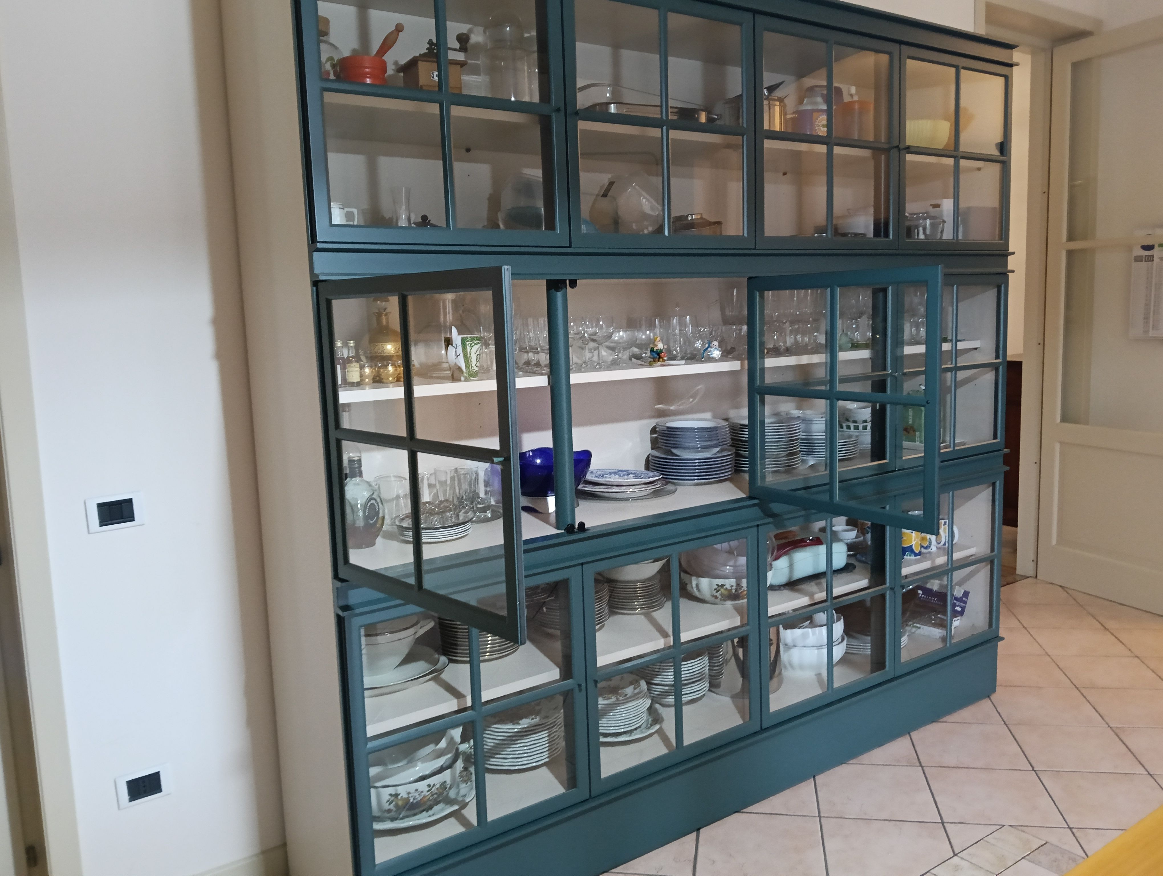 Grüne Anrichte Piroscafo von L. Meda und A. Rossi (90er Jahre) Optional8