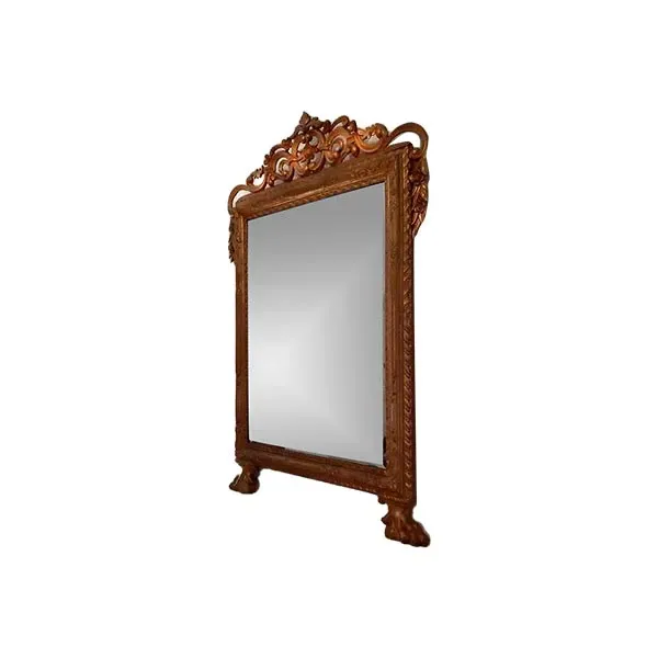 Vintage mirror with carved and gilded frame ( &#39;800) image