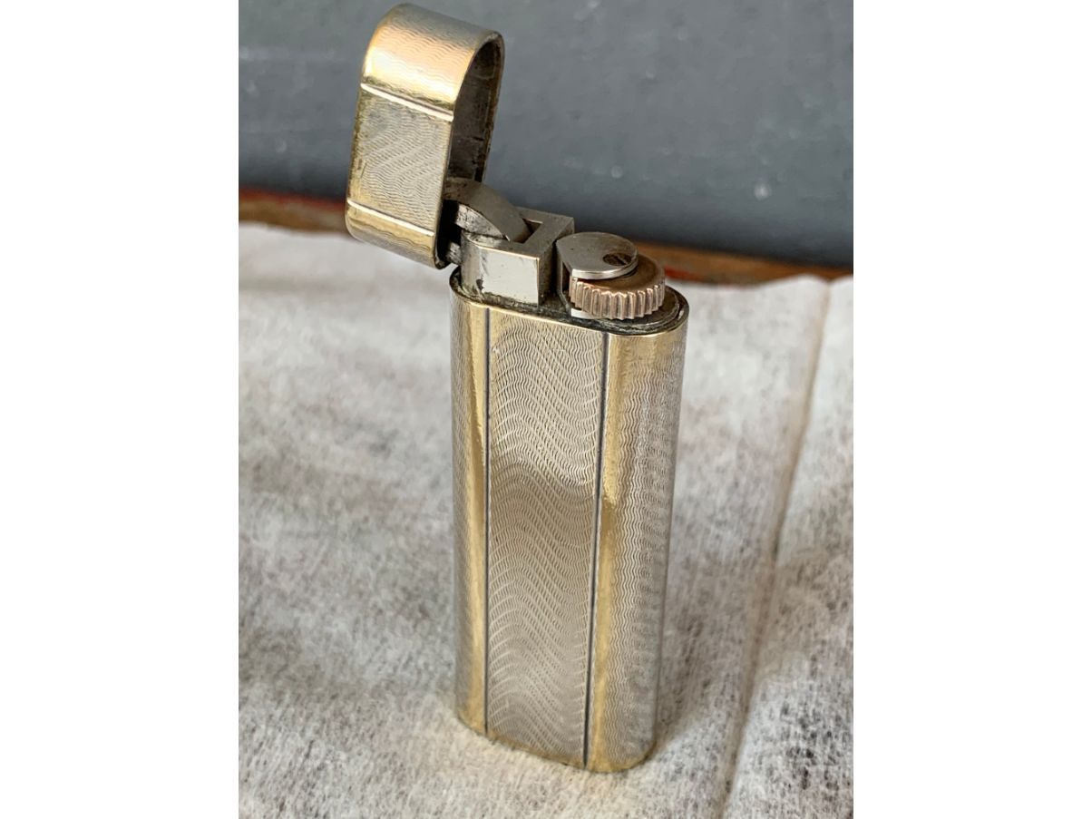 Silver plated lighter Front