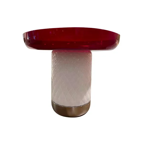 Bontà glass table lamp (red), Artemide image