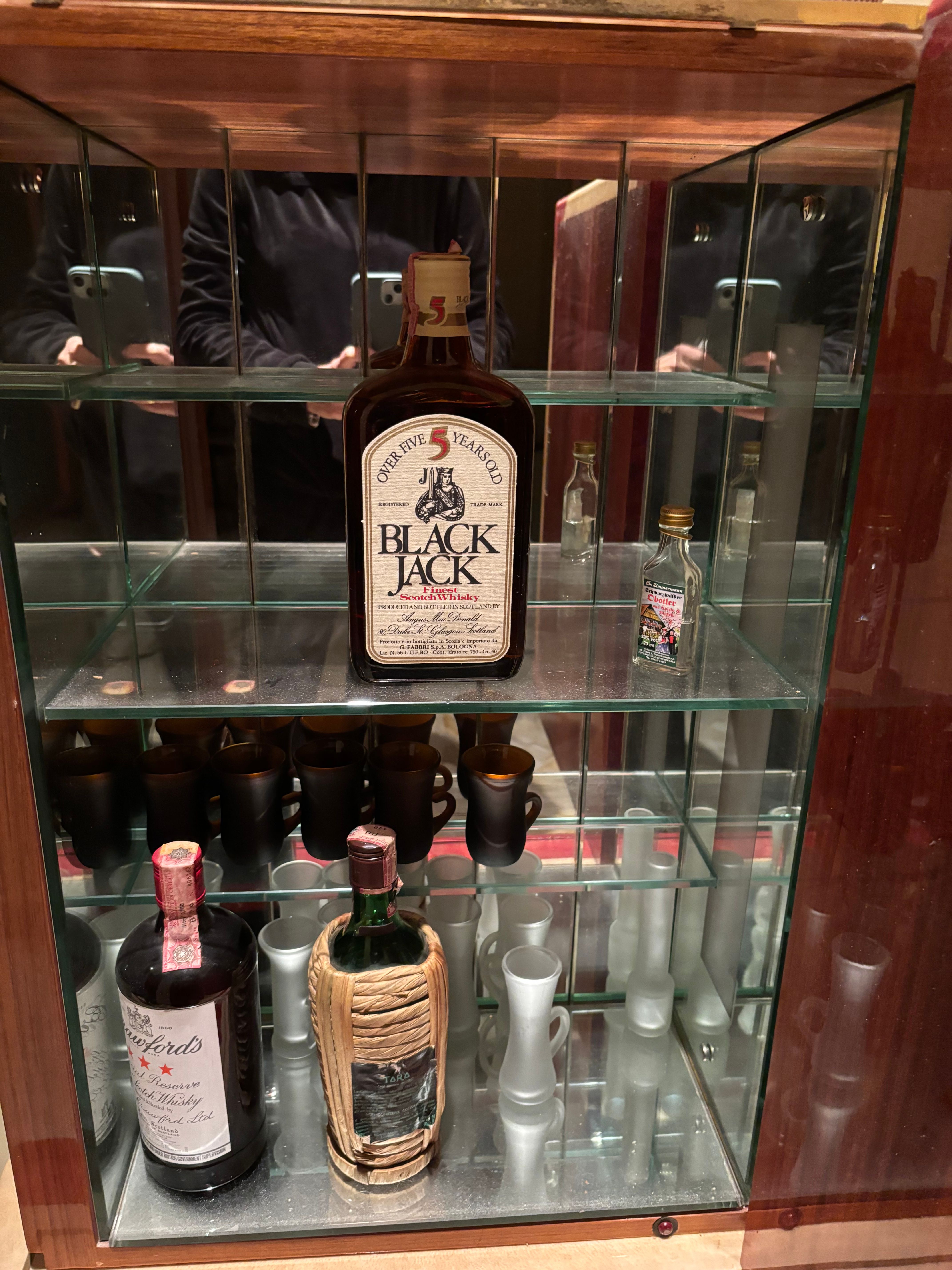 Mobile bar decorato di Aldo Tura (anni '50) Optional8