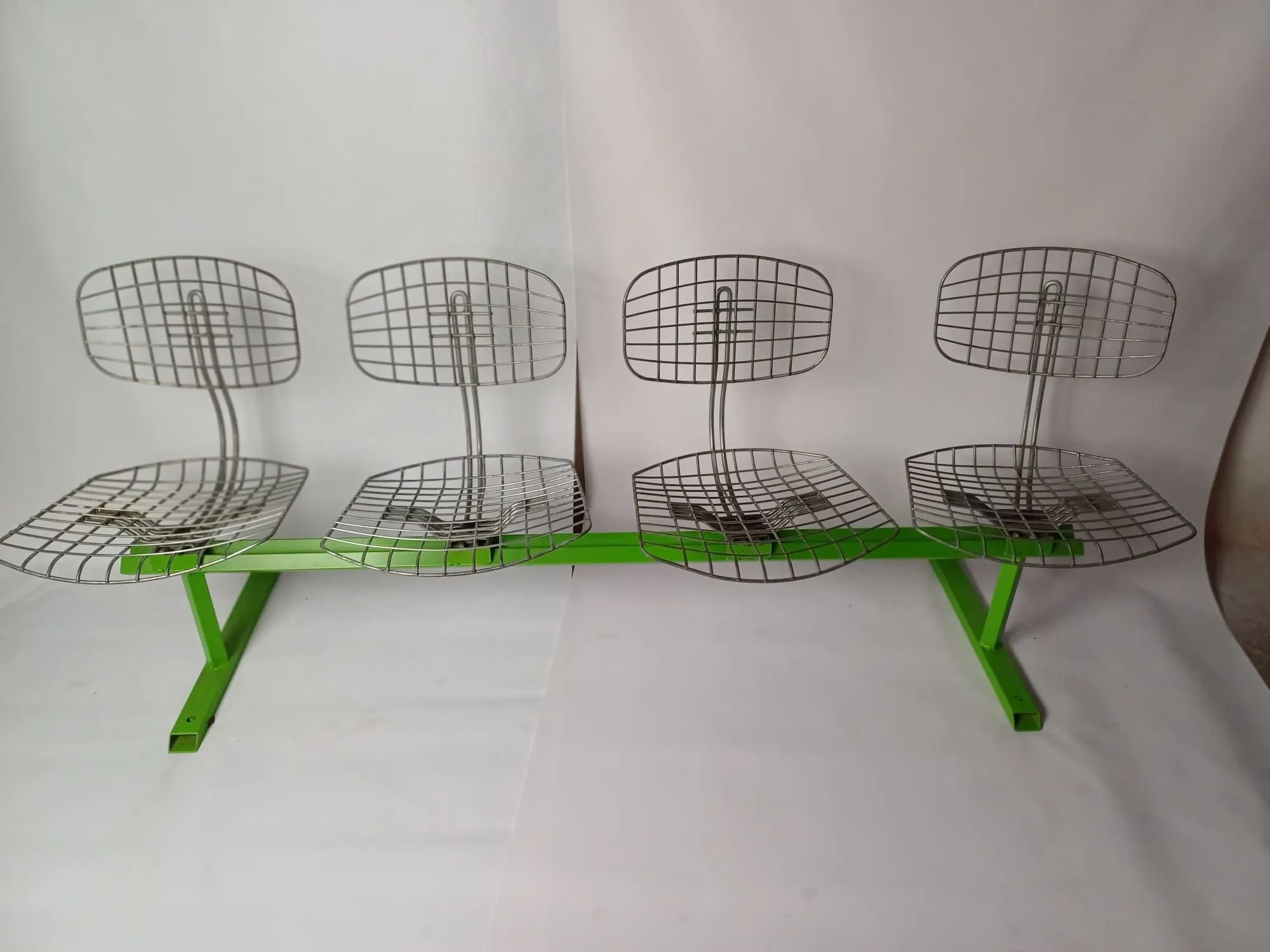 4-seater metal bench, Trellis Teda Edition 7