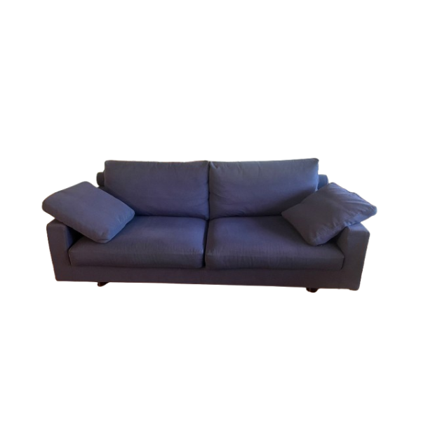 Divano 2 posti Patrik rivestito in tessuto (blu), Flexform image