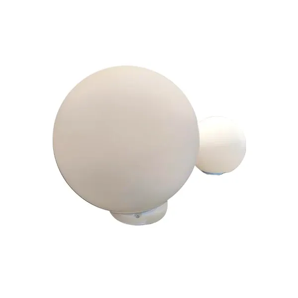 Set of 2 Dioscuri glass table lamps 
