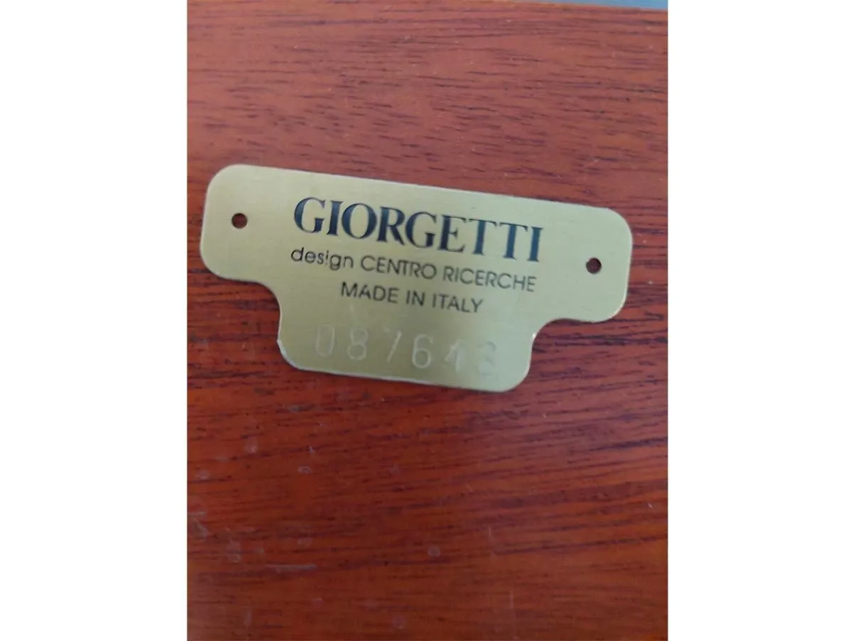 Cassettiera a sbalzo Progetti in legno di mogano, Giorgetti 3