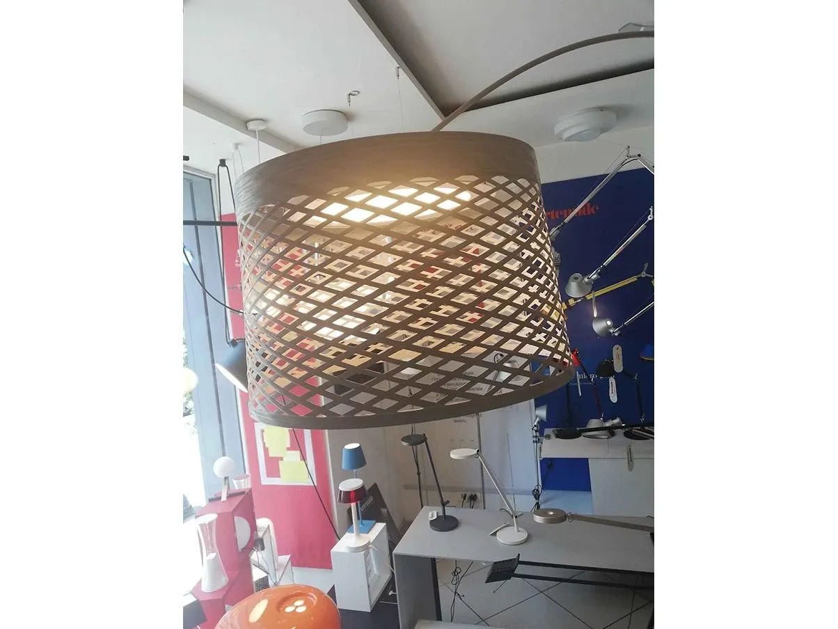 Twiggy Grid Outdoor Stehlampe beige 4