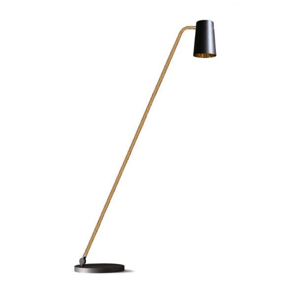 Up Fl floor lamp in brushed bronze, Contardi image