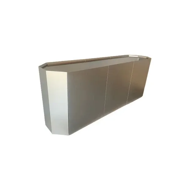 Chelsea sideboard in lacquered wood and crystal, Cattelan Italia 