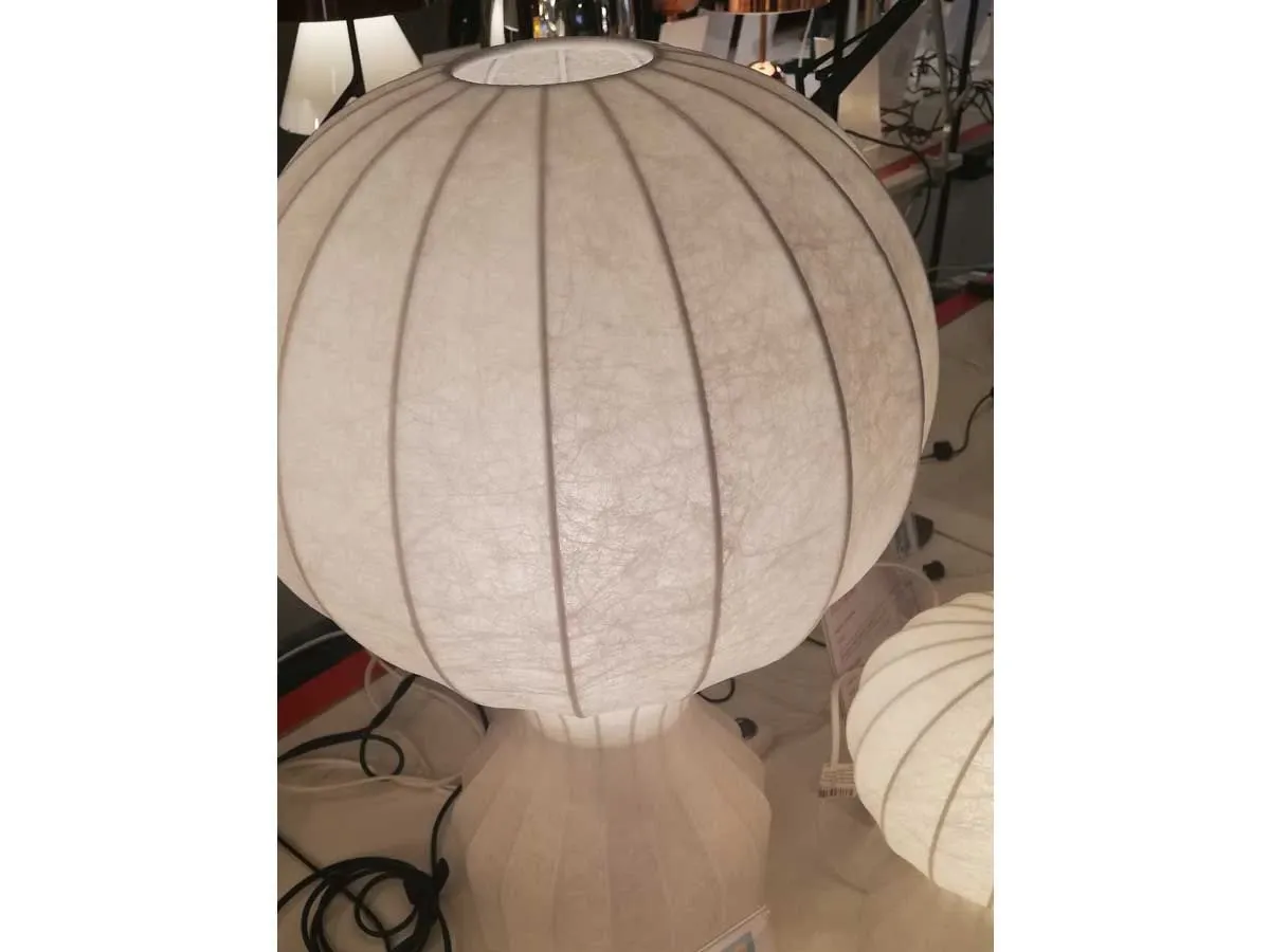 Lampada da tavolo Gatto dei fratelli Castiglioni (bianco) 2