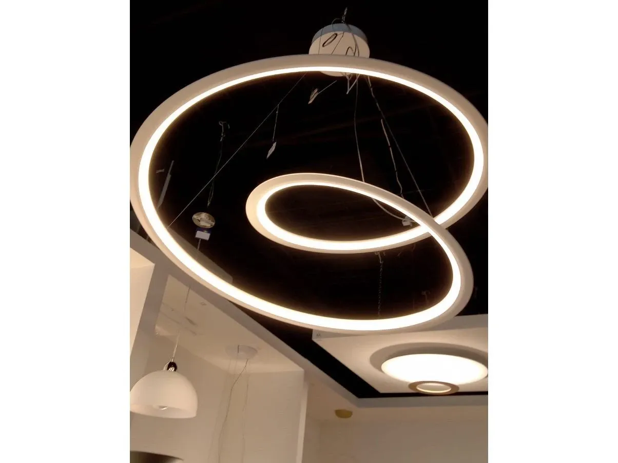 Spiral lamp in aluminum Kepler, Nemo 2
