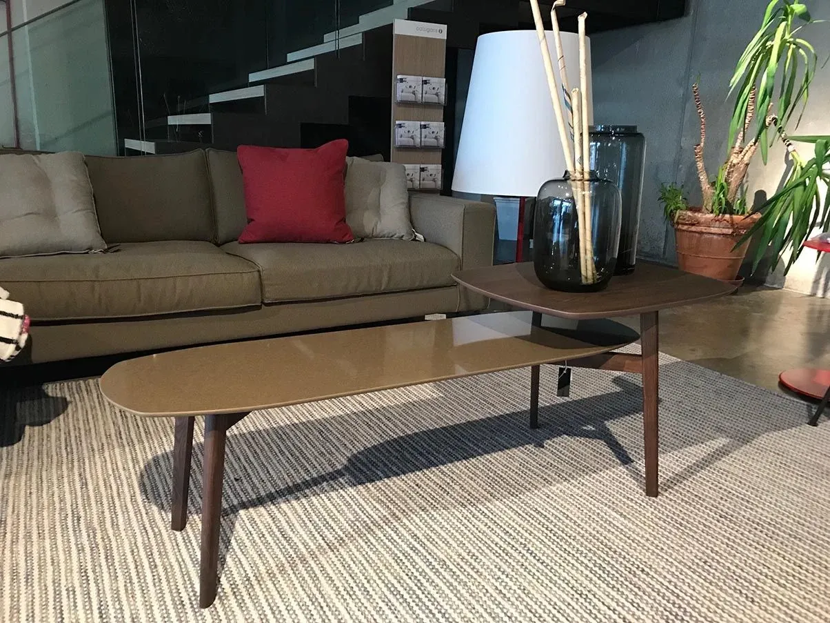 Match coffee table with double top, Calligaris 5
