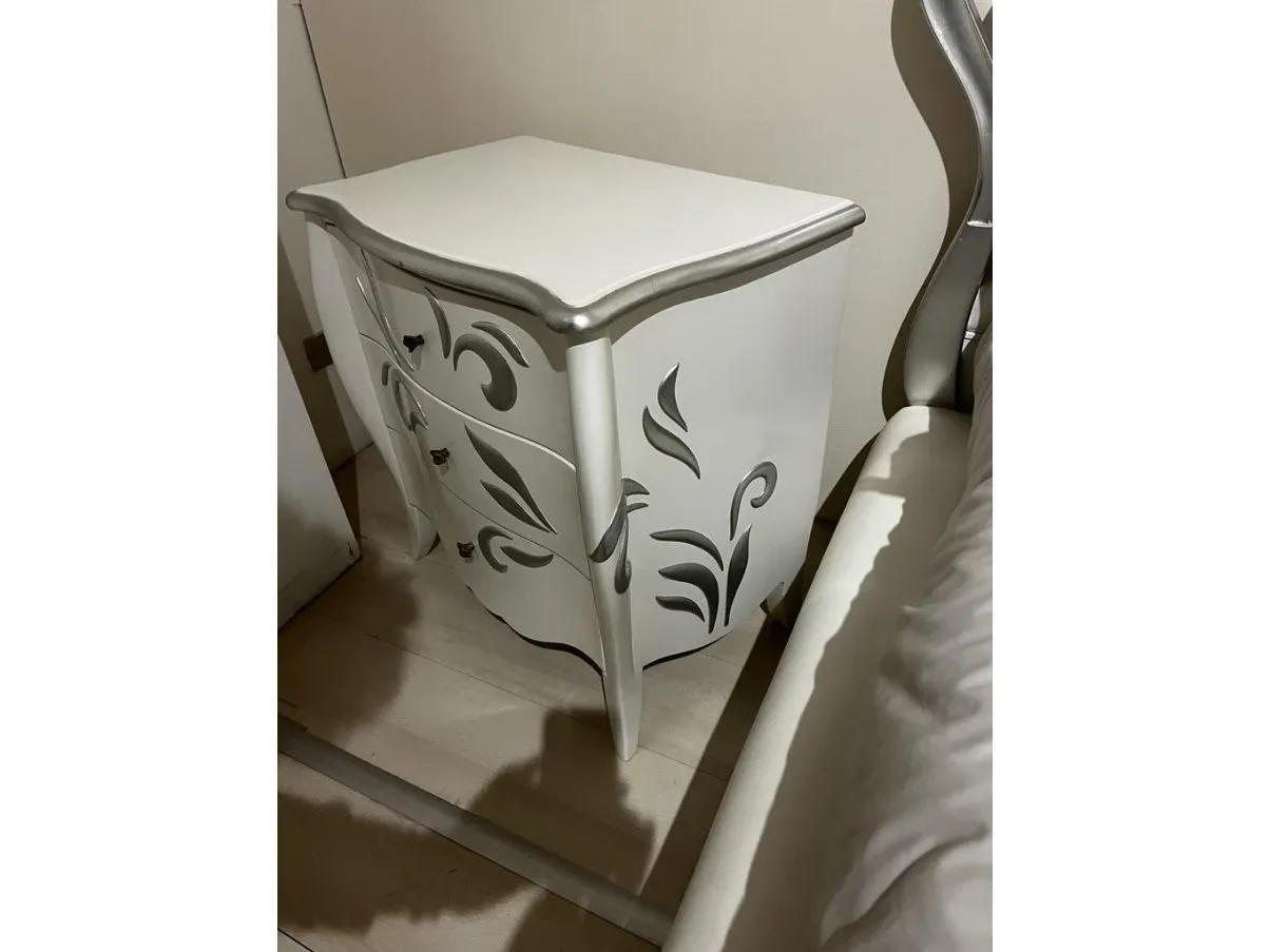 Furniture set and white and silver double bed, Giorgio Piotto 7
