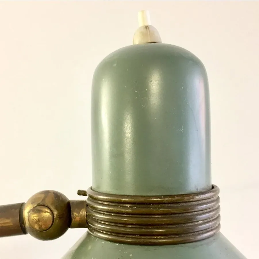 Lampada in ottone anni '50 2