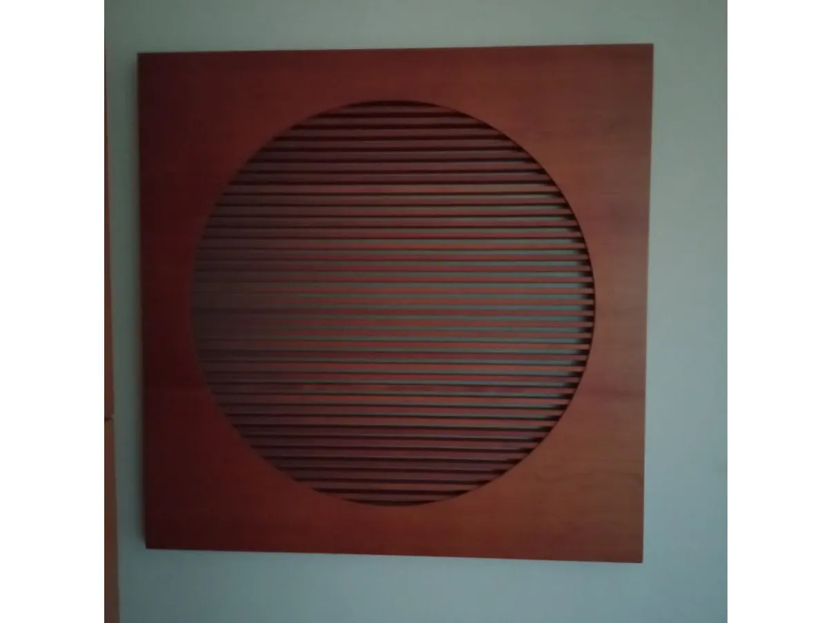 Wall CD holder in cherry wood, Porada 2
