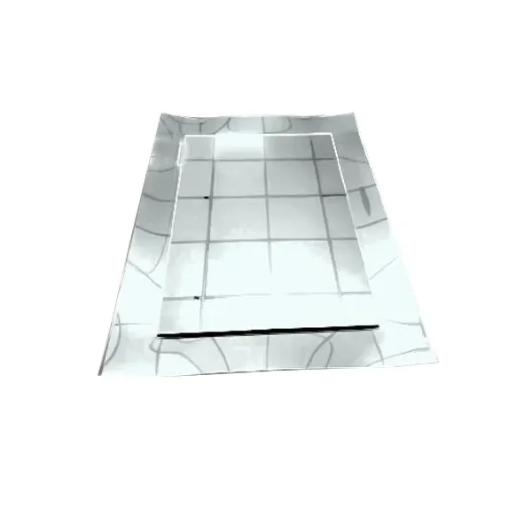 Specchiera con cornice a specchio ad onda, MD Work 4