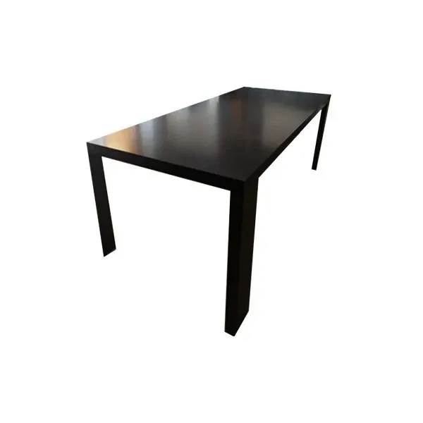 363 M.I.R. rectangular table in oak wood (black), Cassina image