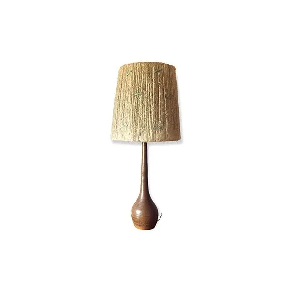 Lampada da tavolo vintage in terracotta (anni '50), 