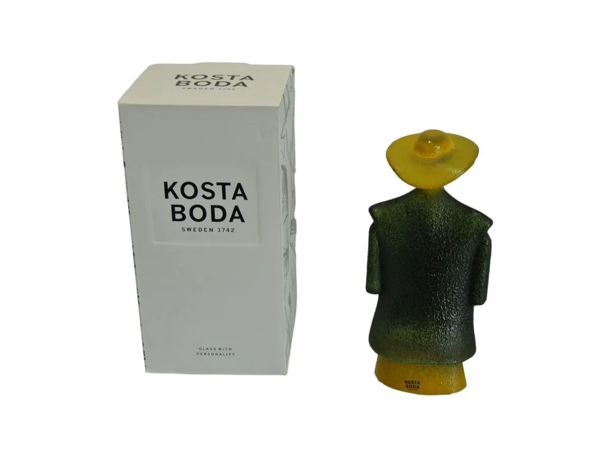 Scultura Poncho verde, Kosta Boda 8