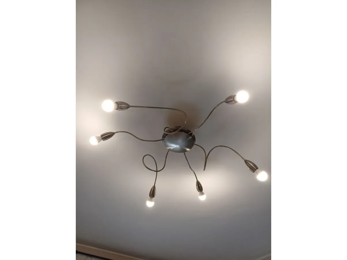 Follia 6-arm ceiling lamp, Valenti image
