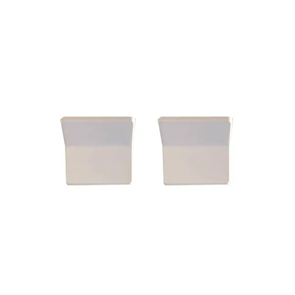Set of 2 Cuma wall lamps in aluminum (white), Artemide 3
