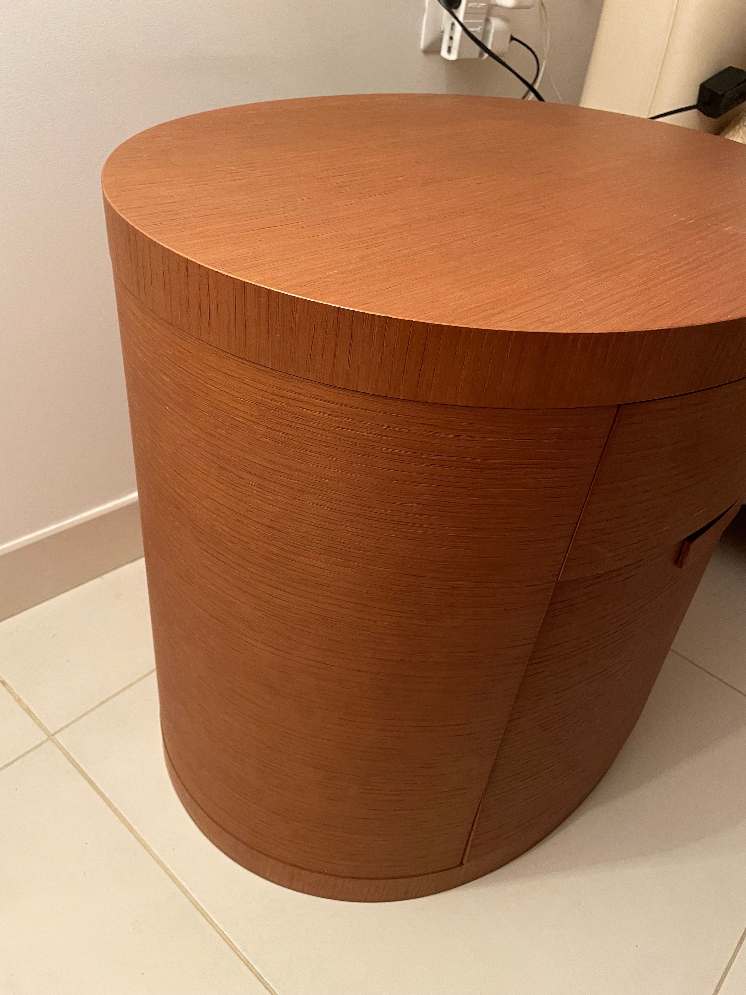 Nachttisch Amphora aus Eichenholz von Antonio Citterio Side