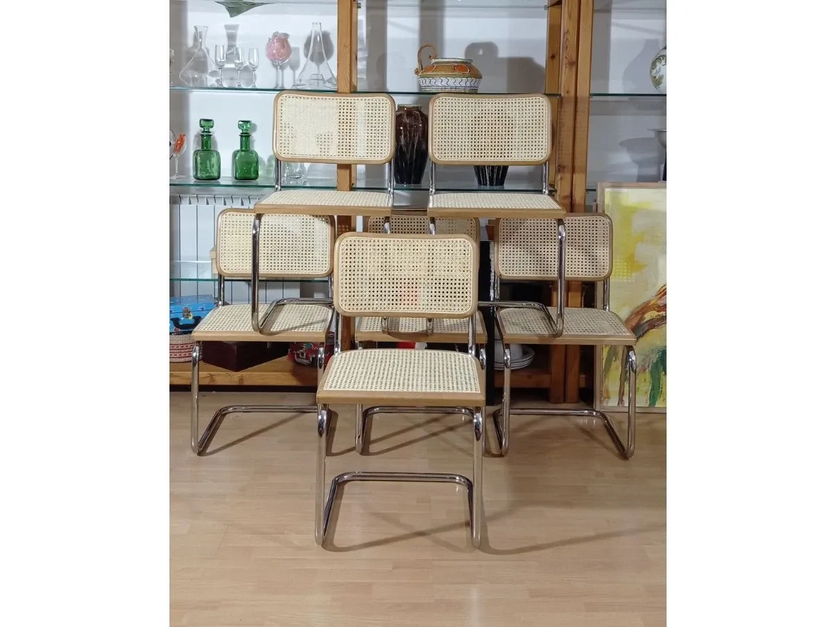Set 6 sedie Cesca vintage (anni'90), MDF Italia 1