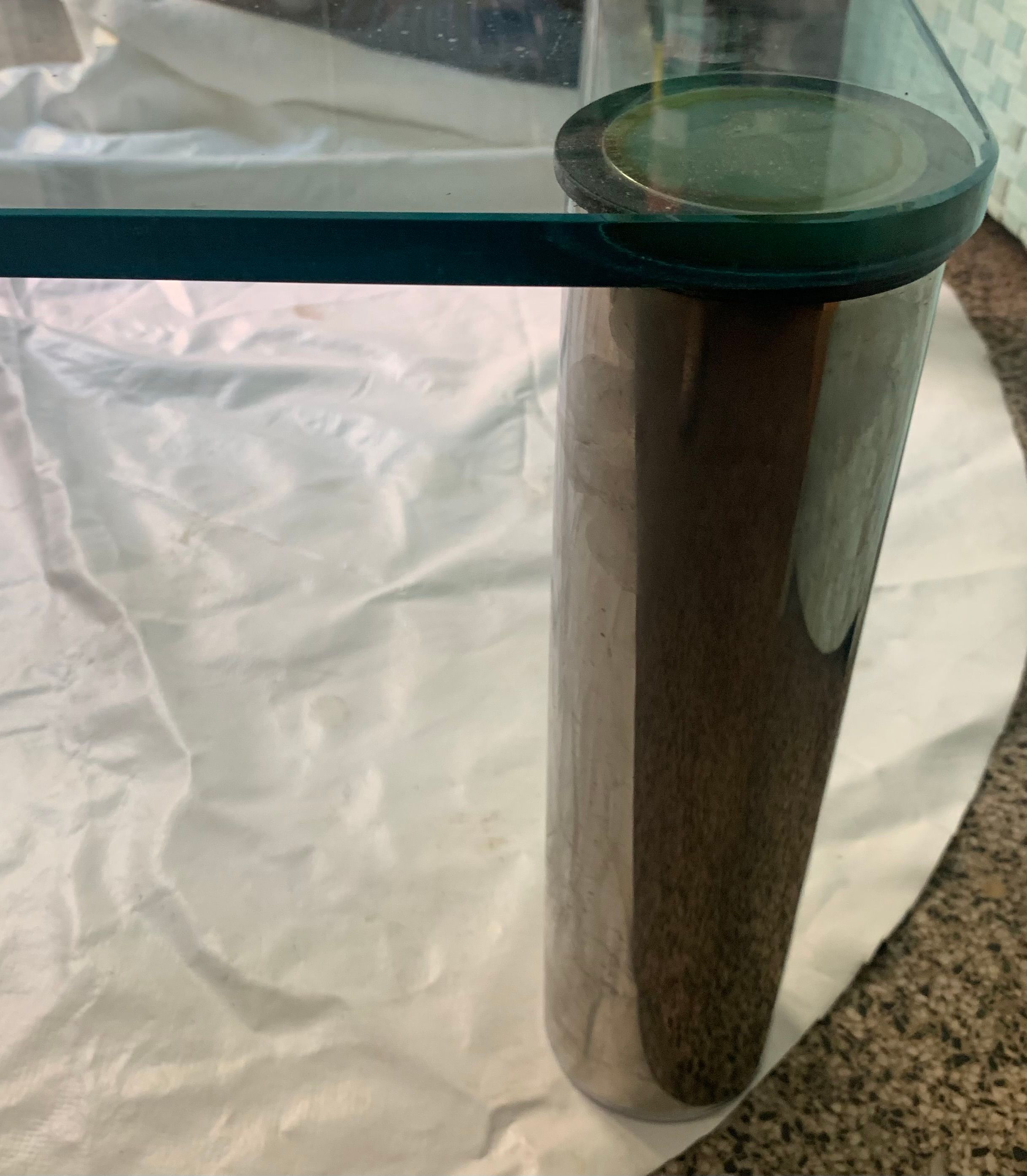 Vintage Square Coffee Table Marcuso by Marco Zanuso Side