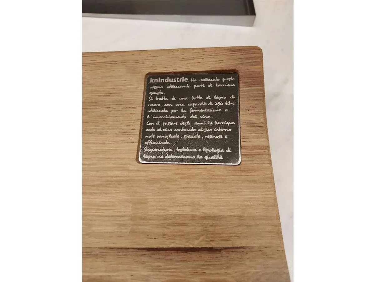Barrique Set Holz Käsebrett und Servierplatte 1