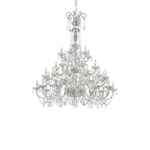 L14424 / 36 glass chandelier, Renzo Del Ventisette image