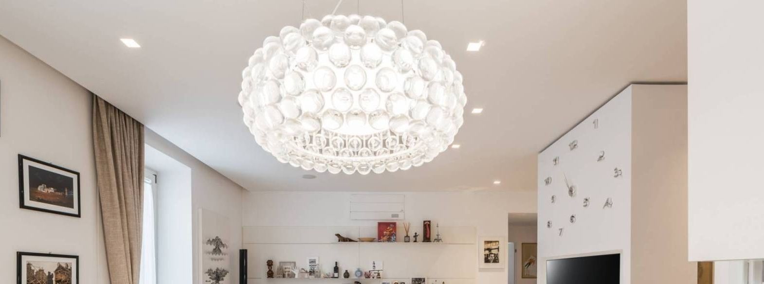 Lampada a sospensione Caboche di Patricia Urquiola e Eliana Gerotto, Foscarini  Front